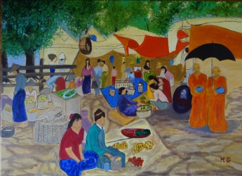 Marché thaï