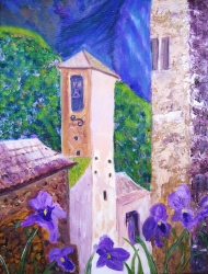 La ruelle aux iris